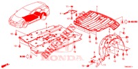 UNDER COVER  for Honda CIVIC TOURER 1.8 EXECUTIVE 5 Doors 6 speed manual 2015
