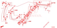 AIR CONDITIONER (FLEXIBLES/TUYAUX) (1.8L) (LH) (1) for Honda CIVIC TOURER 1.8 LIFESTYLE 5 Doors 6 speed manual 2015