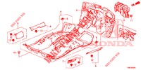 FLOOR MAT/INSULATOR  for Honda CIVIC TOURER 1.8 LIFESTYLE 5 Doors 6 speed manual 2015