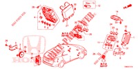 CONTROL UNIT (CABINE) (1) (LH) for Honda CIVIC TOURER 1.8 LIFESTYLE 5 Doors 5 speed automatic 2015