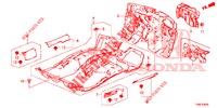 FLOOR MAT/INSULATOR  for Honda CIVIC TOURER DIESEL 1.6 COMFORT 5 Doors 6 speed manual 2016