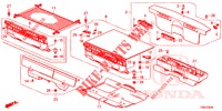 REAR FLOOR BOX  for Honda CIVIC TOURER DIESEL 1.6 COMFORT 5 Doors 6 speed manual 2016