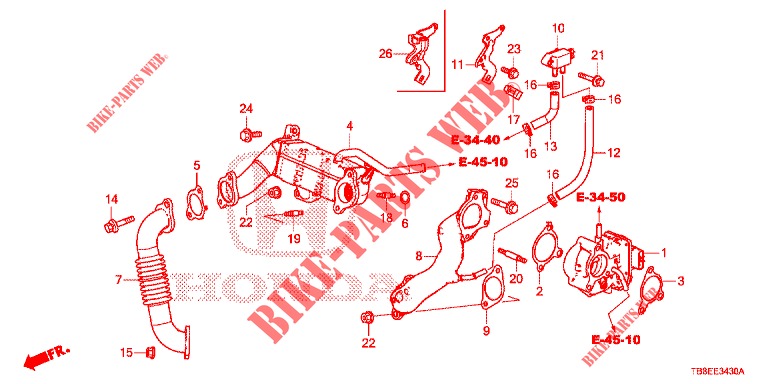 LOW PRESSURE VALVE (DIESEL) for Honda CIVIC TOURER DIESEL 1.6 STYLE NAVI 5 Doors 6 speed manual 2016