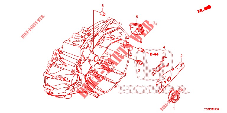 CLUTCH RELEASE (DIESEL) for Honda CIVIC TOURER DIESEL 1.6 EXECUTIVE 5 Doors 6 speed manual 2016
