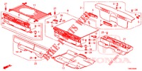 REAR FLOOR BOX  for Honda CIVIC TOURER DIESEL 1.6 LIFSTYLE 5 Doors 6 speed manual 2016
