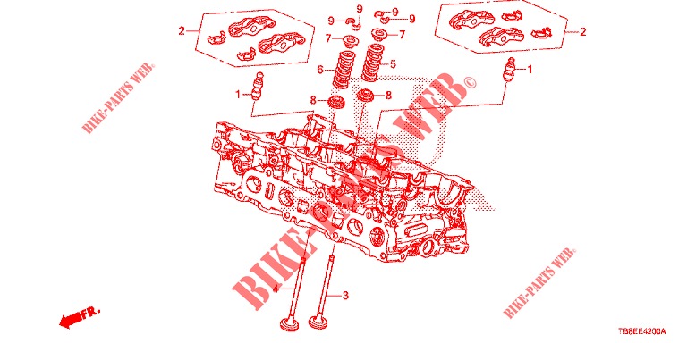 VALVE/ROCKER ARM (DIESEL) for Honda CIVIC TOURER DIESEL 1.6 LIFSTYLE 5 Doors 6 speed manual 2016