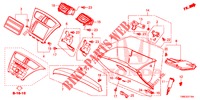 INSTRUMENT GARNISH (COTE DE PASSAGER) (LH) for Honda CIVIC TOURER DIESEL 1.6 S 5 Doors 6 speed manual 2016