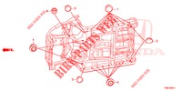 GROMMET (INFERIEUR) for Honda CIVIC TOURER 1.8 COMFORT 5 Doors 5 speed automatic 2016