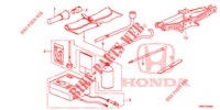 TOOLS/JACK  for Honda CIVIC TOURER 1.8 EXECUTIVE 5 Doors 6 speed manual 2016