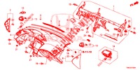 INSTRUMENT PANEL UPPER (LH) for Honda CIVIC TOURER 1.8 LIFESTYLE 5 Doors 6 speed manual 2016