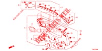 TAILGATE LINING/ REAR PANEL LINING (2D)  for Honda CIVIC TOURER 1.8 LIFESTYLE 5 Doors 6 speed manual 2016