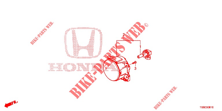 FOG LAMP  for Honda CIVIC TOURER 1.8 LIFESTYLE 5 Doors 5 speed automatic 2016