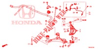 FRONT KNUCKLE  for Honda CIVIC TOURER DIESEL 1.6 ELEGANCE 5 Doors 6 speed manual 2017