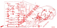 WIRE HARNESS (3) (LH) for Honda CIVIC TOURER DIESEL 1.6 ELEGANCE 5 Doors 6 speed manual 2017