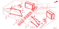 CENTER DISPLAY  for Honda CIVIC TOURER DIESEL 1.6 ELEGANCE L 5 Doors 6 speed manual 2017