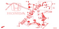 FRONT KNUCKLE  for Honda CIVIC TOURER DIESEL 1.6 ELEGANCE L 5 Doors 6 speed manual 2017
