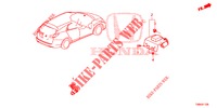 GPS ANTENNA / CAMERA REAR VIEW for Honda CIVIC TOURER DIESEL 1.6 ELEGANCE L 5 Doors 6 speed manual 2017