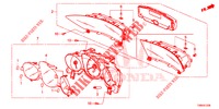 SPEEDOMETER  for Honda CIVIC TOURER DIESEL 1.6 ELEGANCE L 5 Doors 6 speed manual 2017