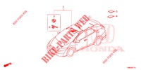WIRE HARNESS (6) (LH) for Honda CIVIC TOURER DIESEL 1.6 ELEGANCE L 5 Doors 6 speed manual 2017