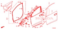 FRONT DOOR PANELS (2D)  for Honda CIVIC TOURER DIESEL 1.6 EXECUTIVE 5 Doors 6 speed manual 2017