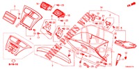 INSTRUMENT GARNISH (COTE DE PASSAGER) (LH) for Honda CIVIC TOURER DIESEL 1.6 EXECUTIVE 5 Doors 6 speed manual 2017
