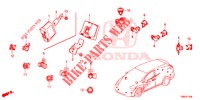 PARKING SENSOR  for Honda CIVIC TOURER DIESEL 1.6 EXECUTIVE 5 Doors 6 speed manual 2017