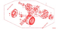 ALTERNATOR (DIESEL) (DENSO) for Honda CIVIC TOURER DIESEL 1.6 S 5 Doors 6 speed manual 2017