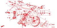 BRAKE MASTER CYLINDER/MAS TER POWER (LH) (DIESEL) for Honda CIVIC TOURER DIESEL 1.6 S 5 Doors 6 speed manual 2017