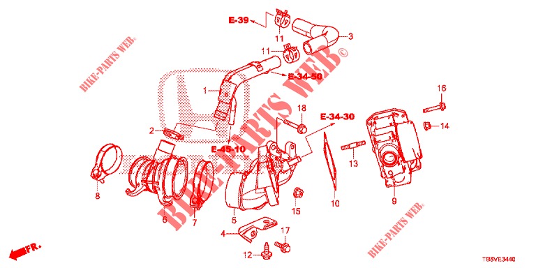 CONTROL VALVE INLET PRESSURE (DIESEL) for Honda CIVIC TOURER DIESEL 1.6 S 5 Doors 6 speed manual 2017