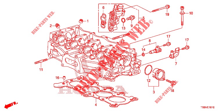 SPOOL VALVE/ OIL PRESSURE SENSOR  for Honda CIVIC TOURER 1.8 COMFORT 5 Doors 6 speed manual 2017