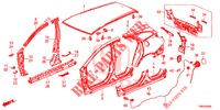 OUTER PANELS/REAR PANEL  for Honda CIVIC TOURER 1.8 EXECUTIVE NAVI 5 Doors 6 speed manual 2017