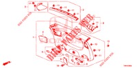 TAILGATE LINING/ REAR PANEL LINING (2D)  for Honda CIVIC TOURER 1.8 EXECUTIVE NAVI 5 Doors 6 speed manual 2017