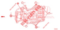 GROMMET (INFERIEUR) for Honda CIVIC TOURER 1.8 ELEGANCE L 5 Doors 6 speed manual 2017