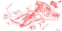 FLOOR MAT/INSULATOR  for Honda CIVIC TOURER 1.8 ELEGANCE S 5 Doors 6 speed manual 2017