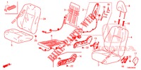 FRONT SEAT/SEATBELTS (D.) (1) for Honda CIVIC TOURER 1.8 EXECUTIVE 5 Doors 6 speed manual 2017