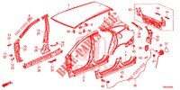 OUTER PANELS/REAR PANEL  for Honda CIVIC TOURER 1.8 EXECUTIVE 5 Doors 6 speed manual 2017