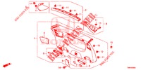 TAILGATE LINING/ REAR PANEL LINING (2D)  for Honda CIVIC TOURER 1.8 LIFESTYLE 5 Doors 6 speed manual 2017