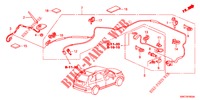 ANTENNA/SPEAKER (LH) for Honda CR-V 2.0 COMFORT 5 Doors 6 speed manual 2012