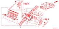 AUDIO UNIT  for Honda CR-V 2.0 COMFORT 5 Doors 6 speed manual 2012