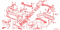 BUMPERS (1)  for Honda CR-V 2.0 COMFORT 5 Doors 6 speed manual 2012