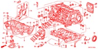 CYLINDER BLOCK/OIL PAN (2.0L) for Honda CR-V 2.0 COMFORT 5 Doors 6 speed manual 2012