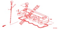 CYLINDER HEAD COVER (2.0L) for Honda CR-V 2.0 COMFORT 5 Doors 6 speed manual 2012