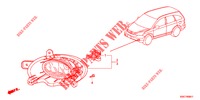 FOG LAMP (2) for Honda CR-V 2.0 COMFORT 5 Doors 6 speed manual 2012
