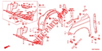 FRONT FENDERS  for Honda CR-V 2.0 COMFORT 5 Doors 6 speed manual 2012