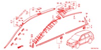 FRONT GRILLE/MOLDING  for Honda CR-V 2.0 COMFORT 5 Doors 6 speed manual 2012