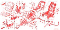 FRONT SEAT/SEATBELTS (D.) for Honda CR-V 2.0 COMFORT 5 Doors 6 speed manual 2012