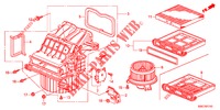 HEATER BLOWER (LH) for Honda CR-V 2.0 COMFORT 5 Doors 6 speed manual 2012