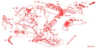 INSTRUMENT GARNISH (COTE DE PASSAGER) (LH) for Honda CR-V 2.0 COMFORT 5 Doors 6 speed manual 2012