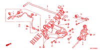 REAR LOWER ARM/RADIUS ROD  for Honda CR-V 2.0 COMFORT 5 Doors 6 speed manual 2012