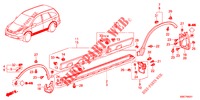 SIDE SILL GARNISH/PROTECT OR  for Honda CR-V 2.0 COMFORT 5 Doors 6 speed manual 2012